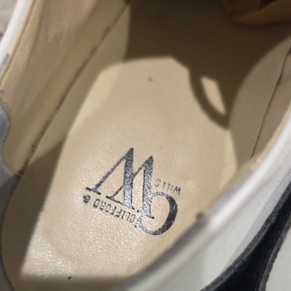 Black and White Two-Tone Oxford Derbys - Picture 4 of 9